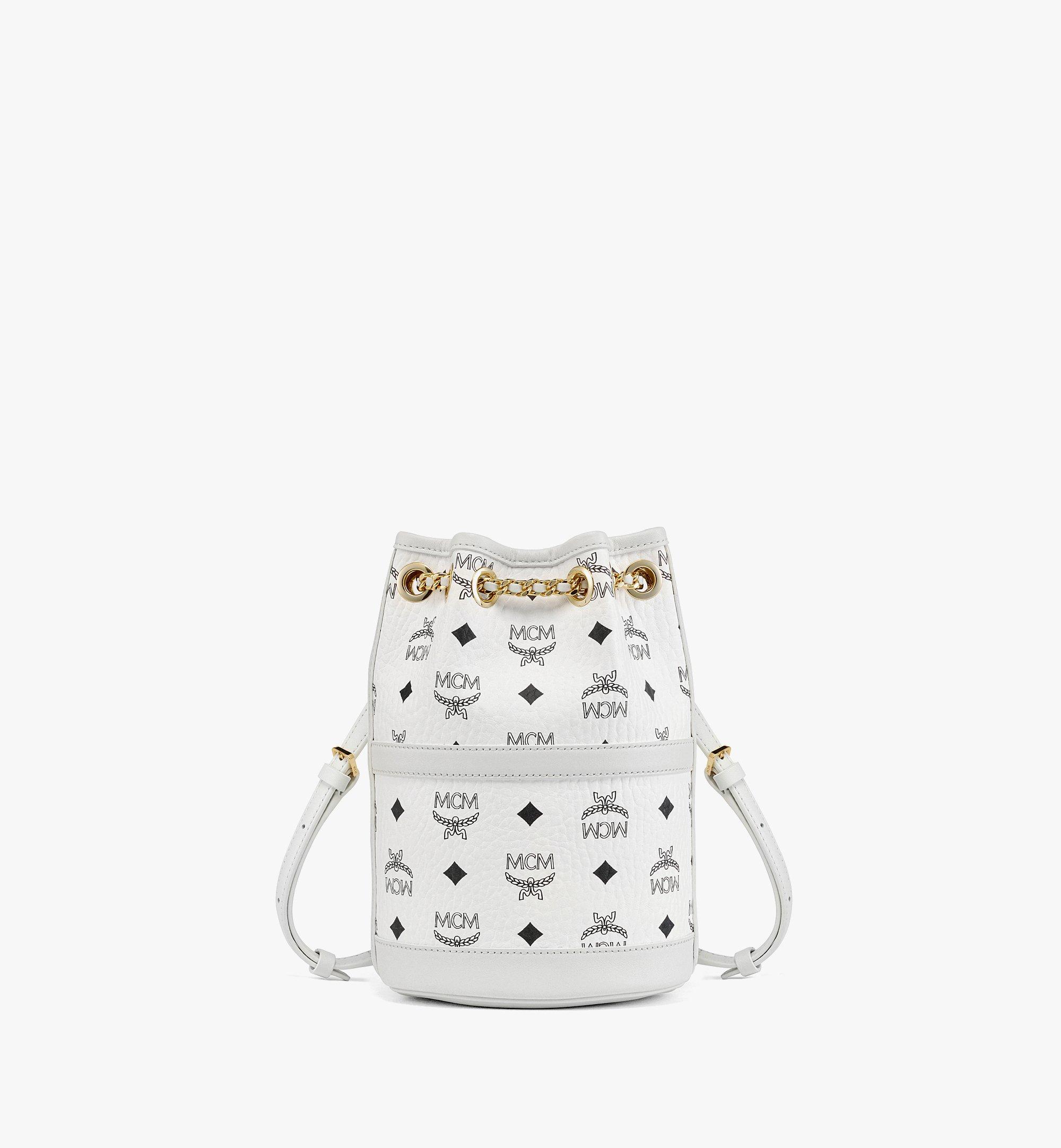 White hot sale backpack leather